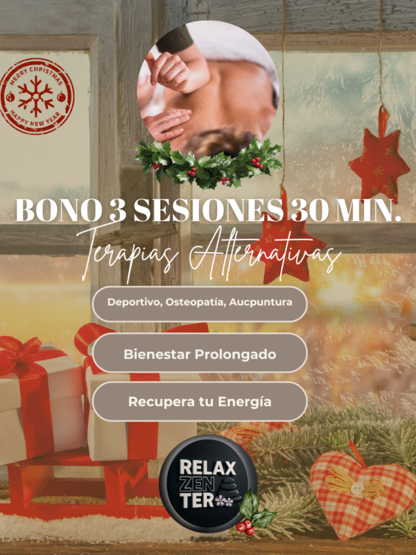 Bono terapias alternativas 3 sesiones de 30 min