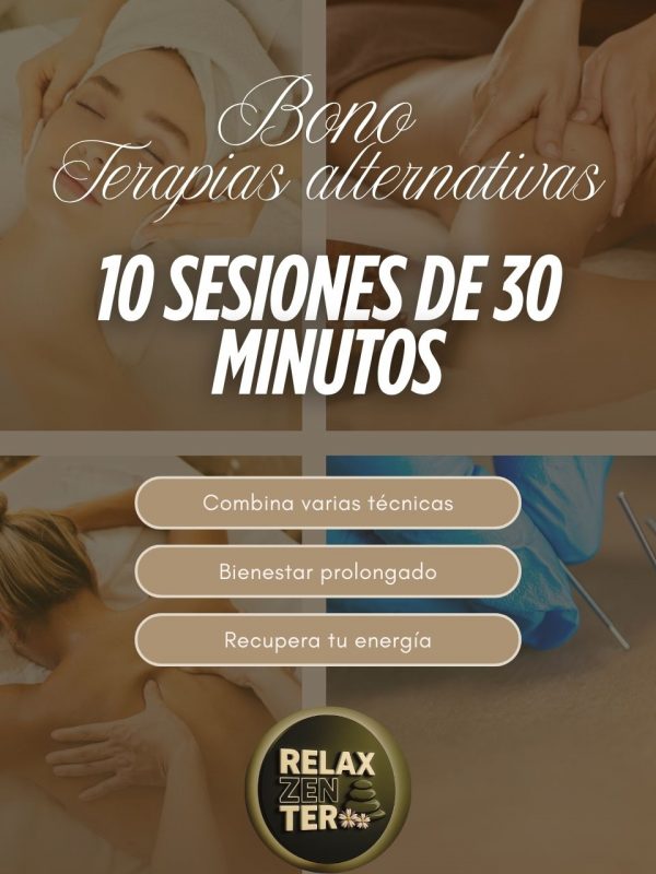 Bono terapias alternativas 10 sesiones de 30 min