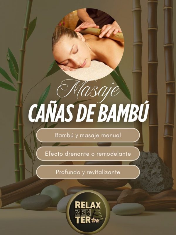 Masaje cañas de bambú 60 min