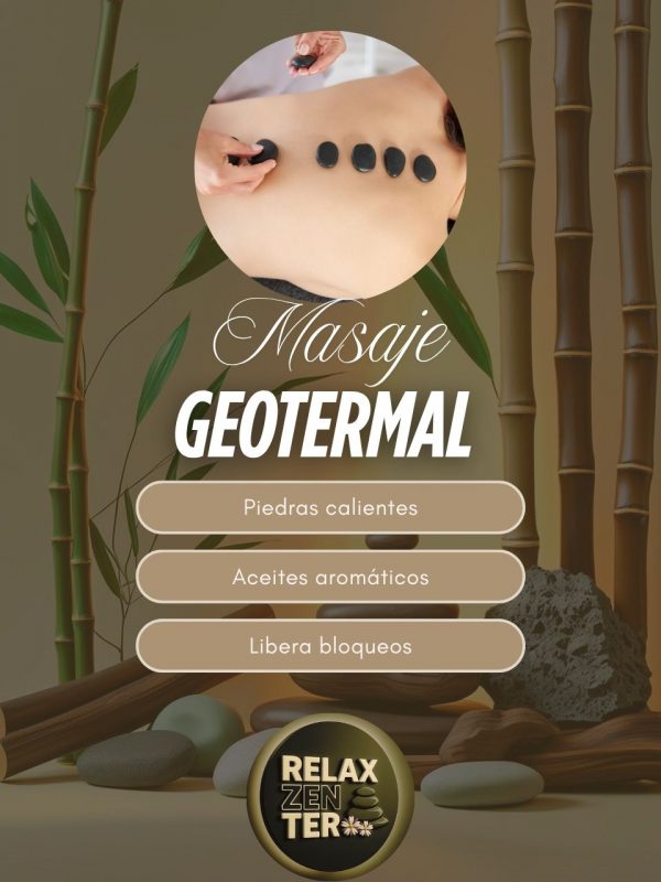 Masaje geotermal 60 min