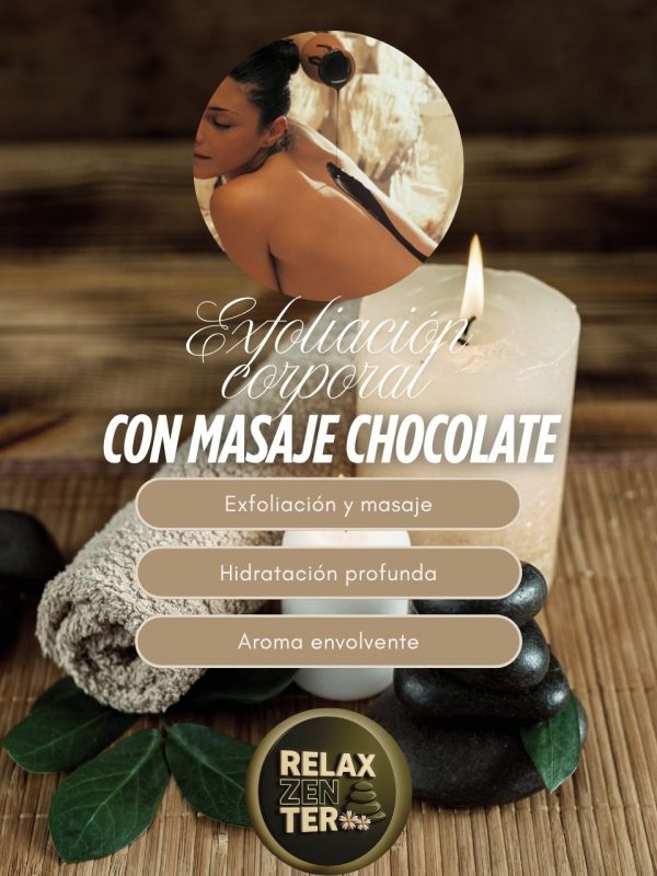 Exfoliante corporal con masaje chocolate 45 min