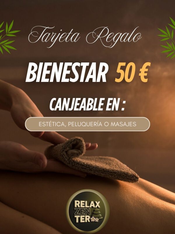 Tarjeta Regalo Bienestar – 50 €