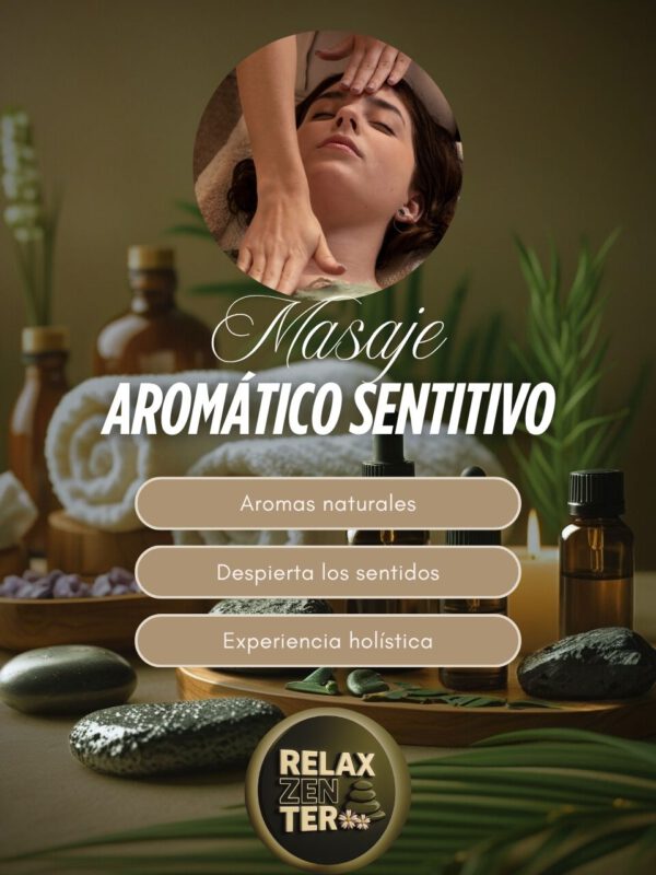 Masaje aromático sensitivo